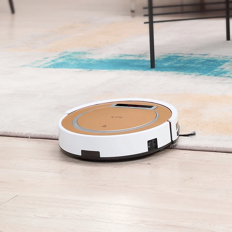 Робот пылесос ILIFE V55 для влажной и сухой уборки пылесосы беспроводные