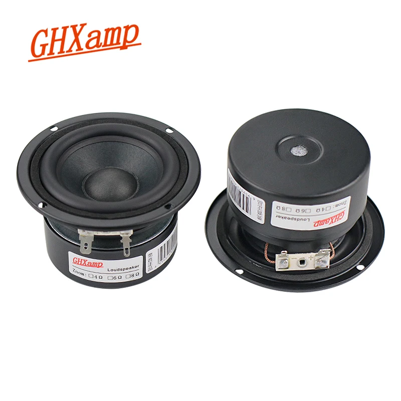 GHXAMP 3 дюймовый 4 омный Полнодиапазонный динамик 5 15 Вт Hi Fi портативный с Bluetooth для
