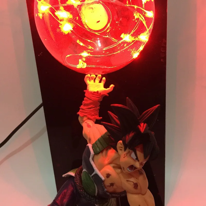 Аниме Dragon Ball Sun Wukong Garage Kit Креативный светодиодный светильник Настольная лампа для защиты глаз светящаяся игрушка креативный Сияющий
