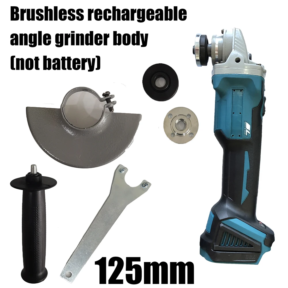 

125mm Brushless Wireless Impact Compact Angle Grinder Body Without Battery High Quality Material, Durable And Practical To Use