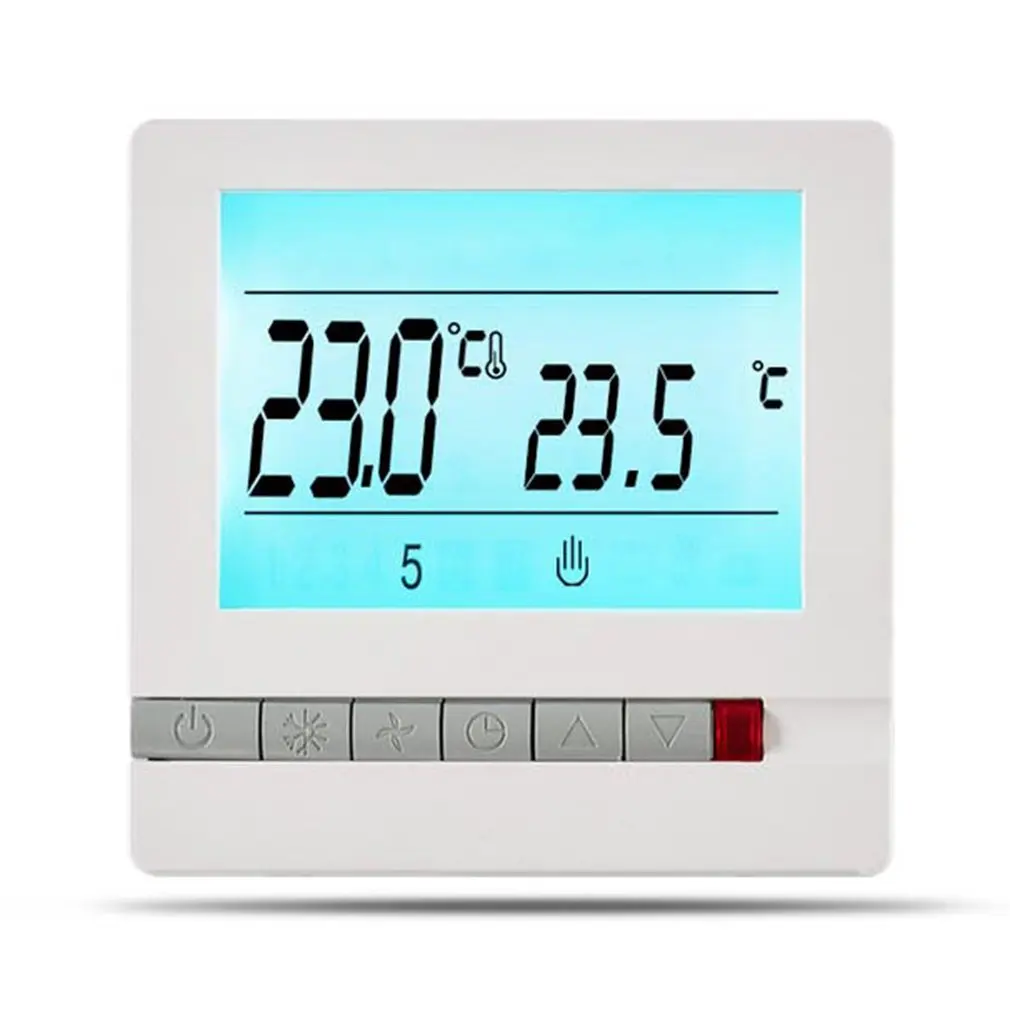 V705H большая акция 220V 25A lcd программируемый комнатный термостат для подогрева пола Комнатный контроллер температуры