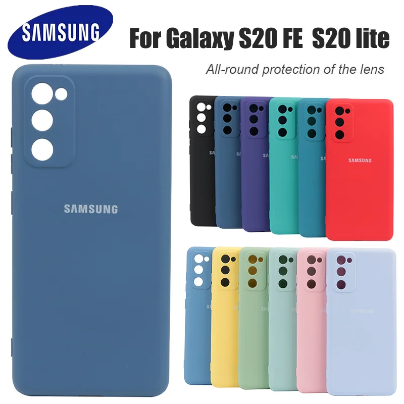 Чехол для Samsung Galaxy S20 FE 5G высококачественный мягкий силиконовый чехол с