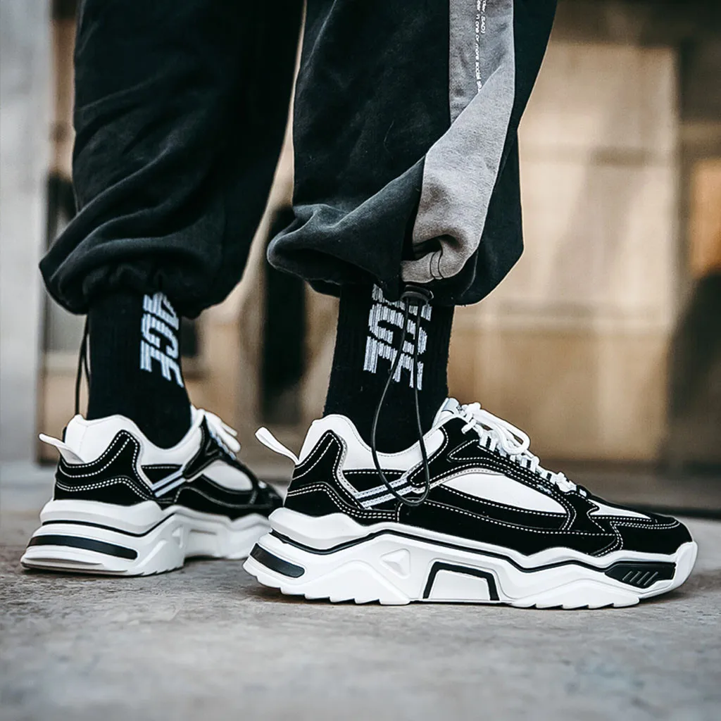 Мужские кроссовки, дышащие, модные, мужские, удобные, дышащие, на платформе, Нескользящие, для улицы, спортивные, повседневные, Нескользящие, мужские, вулканизированные, обувь
