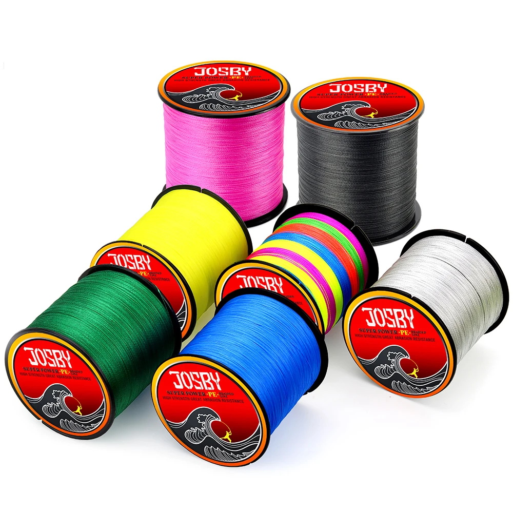 JOSBY Pesca карп плетеная рыболовная леска Peche все для Fly шнур Pe аксессуары PE 150 м 300 4
