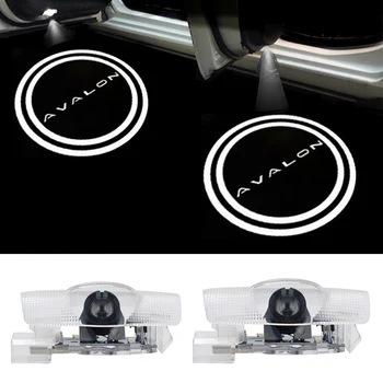 

2pcs Emblem Avalon Logo Light For Toyota Avalon Camry Crown RAV4 HighLander 120 150 LED Courtesy Door Light