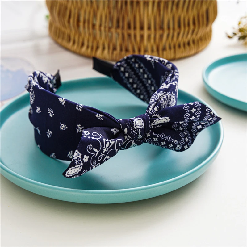 Fashion Women Big Bow Headband Hair Hoop Bands Girls Bowknot Wide Hairbands Ornaments for Girls Hair Accessories Headdredss head wrap for women Hair Accessories