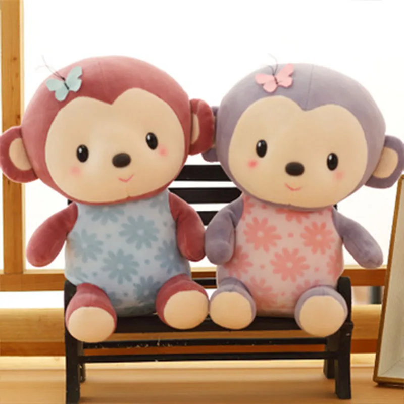 

2020 creative doll new plush toy doll pea monkey doll doll animal stuffed plush doll doll doll and accessories classic toy Sp093