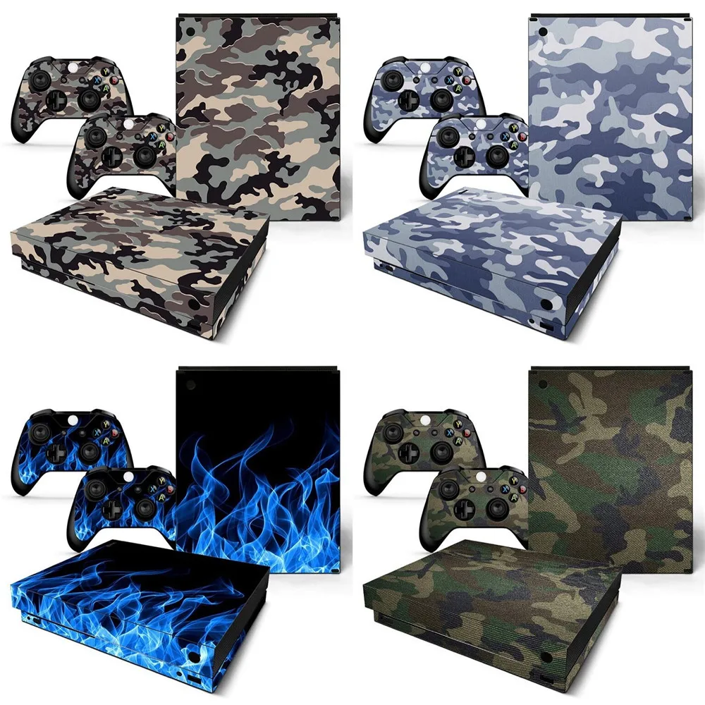 Drop Shipping Adesivo Skin Cover In Pvc Per Console E Controller Xbox One X