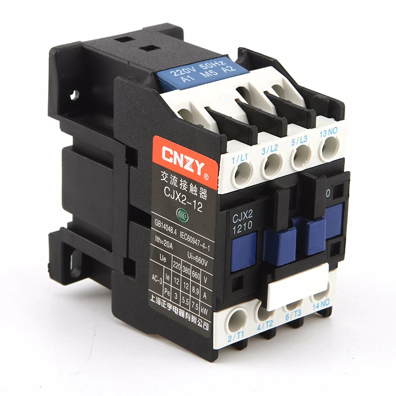 

Contactor CJX2-1210 12A switches LC1 AC contactor voltage 380V 220V 110V Use with float switch