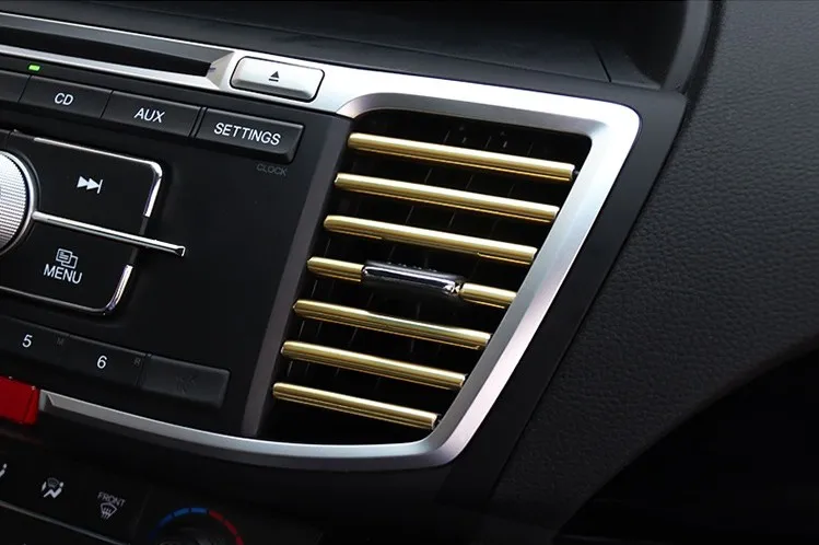 Авто Интерьер Кондиционер Выход u-образный полоса ПВХ крышка отделка Набор