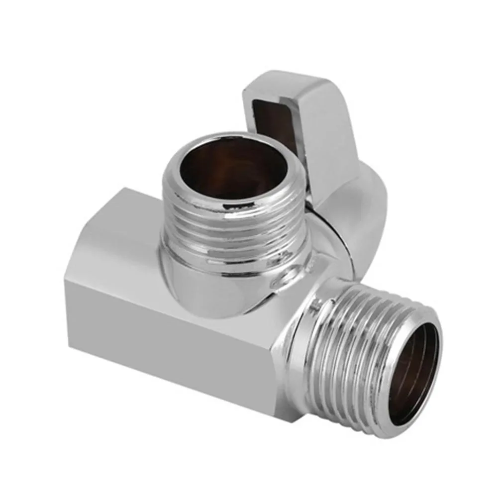 

Shut Off Tap Divide Showering Copper Bathroom 3-Way Sprinkler Faucet Separate Replacement Easy Install Water Diverter Repairing