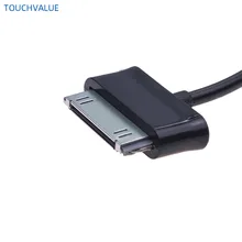Usb-Cable P5100 N8000 Samsung for Tab P1000/P1010/P3100/.. Black 1m 1-Piece Replacement