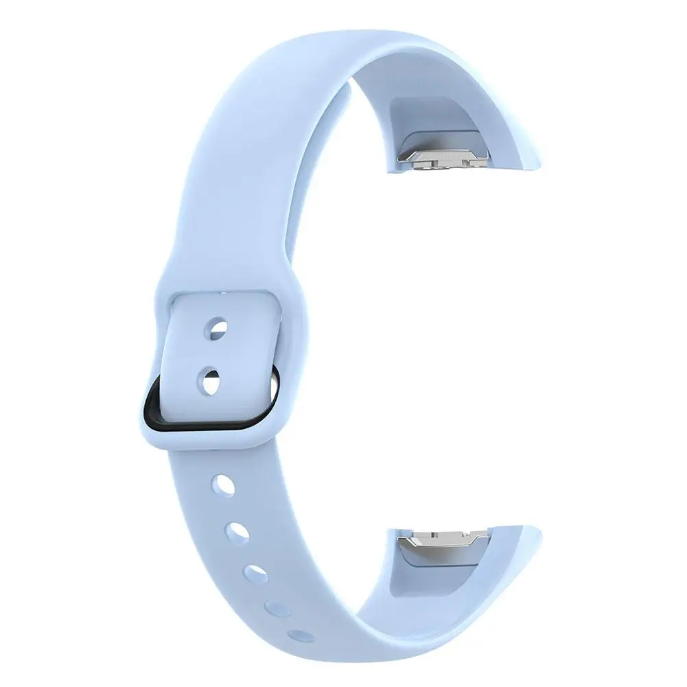 Light Blue Силиконовый ремешок для наручных часов для samsung Galaxy Fit SM-R370 новейший смарт-браслет - Цвет ремешка: Light Blue