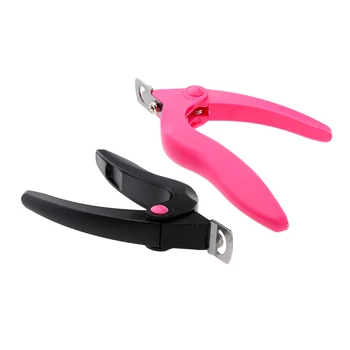 

False Nail Clipper Acrylic Nails Tips Cutter, Professional Nail Art Trimmer Manicure Tools for Artificial Gel Acrylic Nails