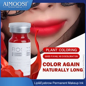

hot selling 2pcs Semi-Permanent Makeup Eyebrow Ink Lip Cosmetic Color Microblading Eyebrow Tattoo Permanent Makeup Pigment