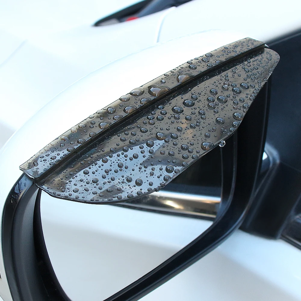 Автомобильная боковая зеркало заднего вида дождевик для бровей Козырек Наклейка