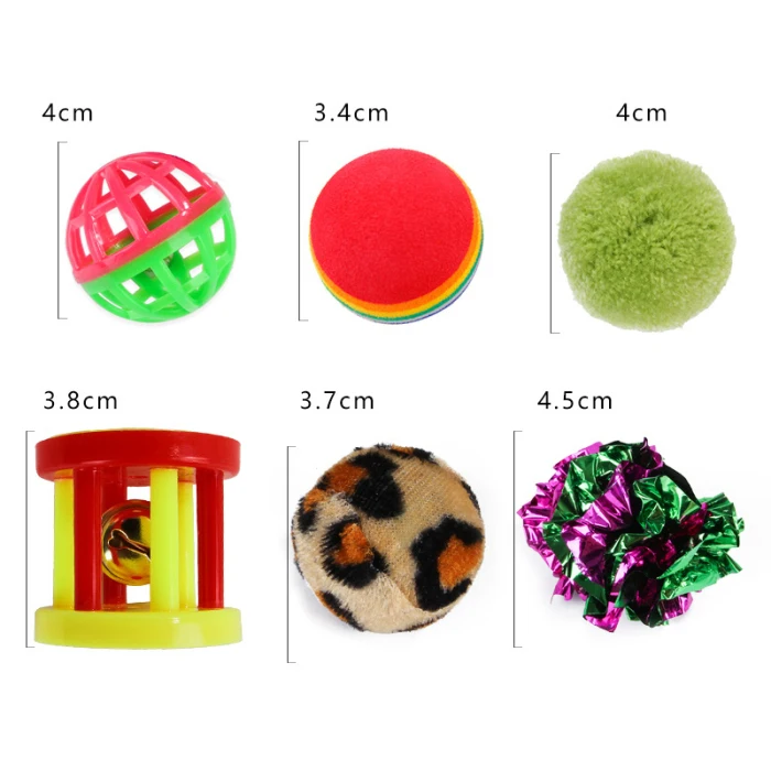 21 шт./компл. игрушечные кошки Interactives котенок игрушки ассортимент туннель шары крыс палочка-Дразнилка с перьями шарики с колокольчиками FP8