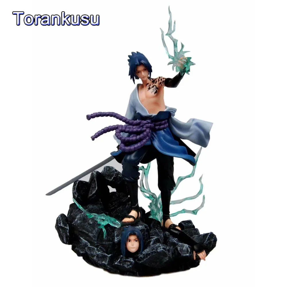 Учиха сасуке Наруто Аниме игрушки Фигурки Куклы Shippuden коллекционные Uchiha Sasuke для