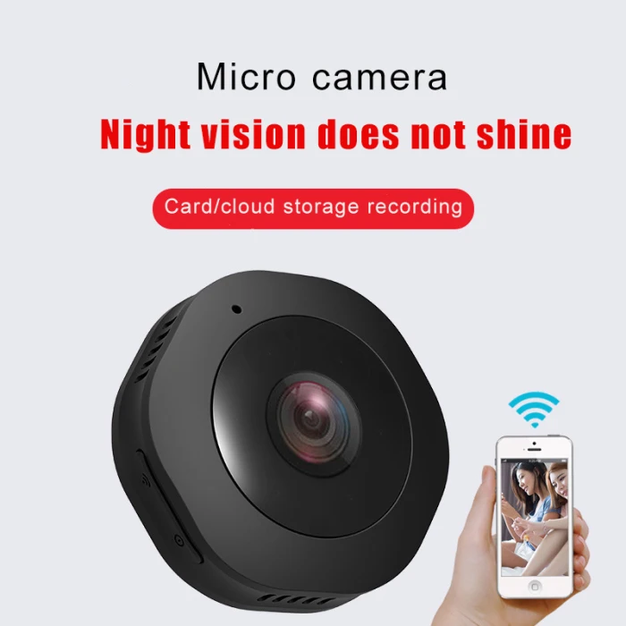 1080P HD микро камера ночного видения Видеокамера Wi-Fi видео рекордер для домашнего офиса ND998