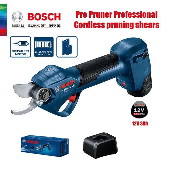 Bosch Pro Pruner Electric Pruning Shears 12v Electric Scissors With 3ah  Battery Bosch Professional Power Tools Electric Scissors - Electric  Scissors - AliExpress