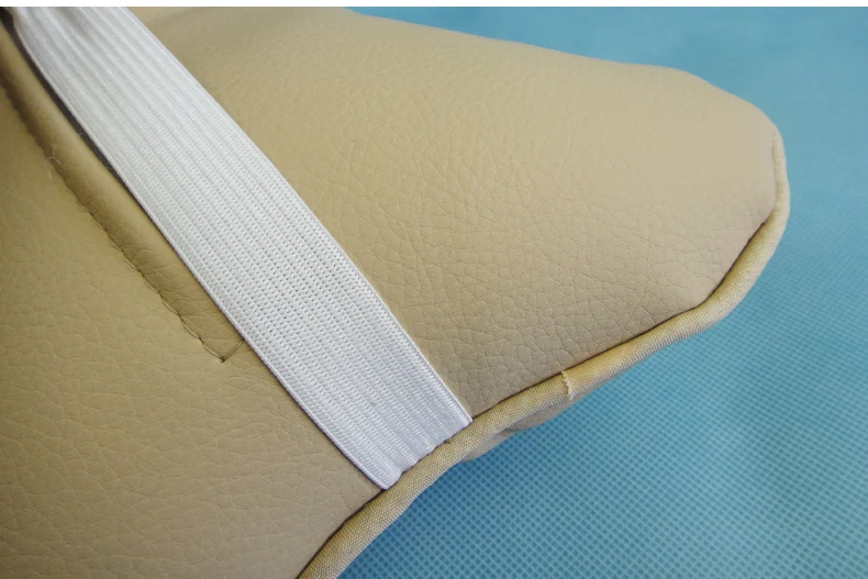 AUSFTORER 2 шт./пара ПВХ кожа автомобильный подголовник подушка для отдыха подушки сиденья поддерживает авто аксессуары для интерьера Универсальный Размеры