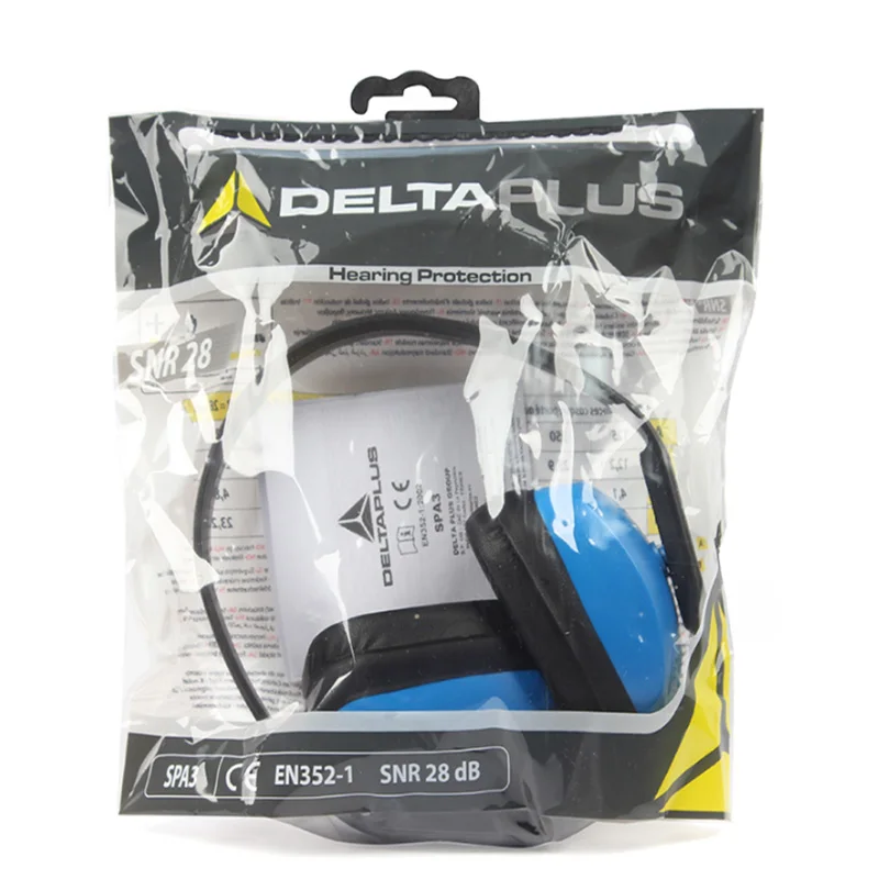 DELTAPLUS 28db Синий Защитный наушник звукоизоляционные анти-шум Спящая съемка беруши профессиональные промышленные наушники