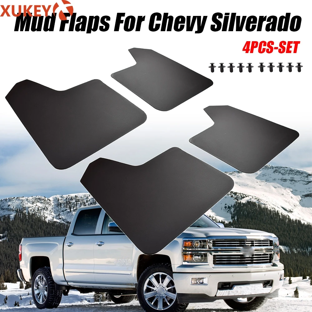 Брызговики для Chevrolet Chevy Silverado 1500HD 4500HD 5500HD 6500HD SS|Грязезащита| |