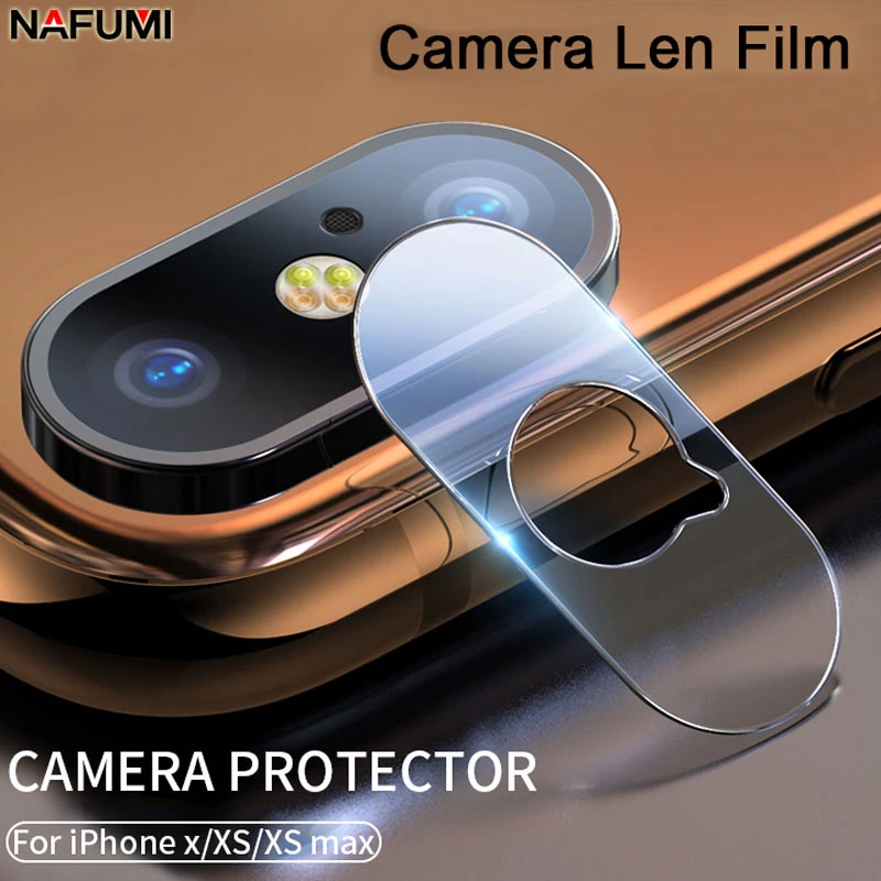 

Len Tempered Glass for iPhone X XS XR 5S SE Camera Protective Glass on the for iPhone 7 8 6 6S Plus 11 Pro Max Screen Protector