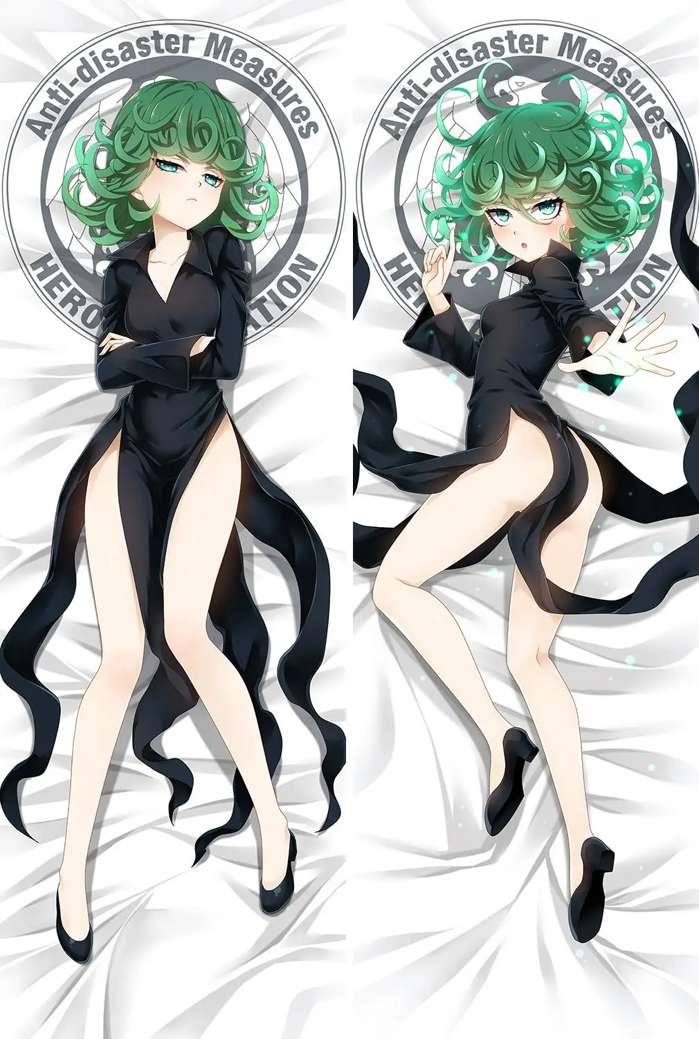 Аниме ONE PUNCH-MAN Dakimakura, чехол с персонажами Senritsu no Tatsumaki, чехол с подушкой, ужасный торнадо, обнимающий тело, чехол