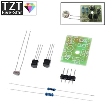 DIY Kit Light Control Sensor Switch Suite Photosensitive Induction Switch Kits DIY Electronic Trainning Integrated Circuit Suite