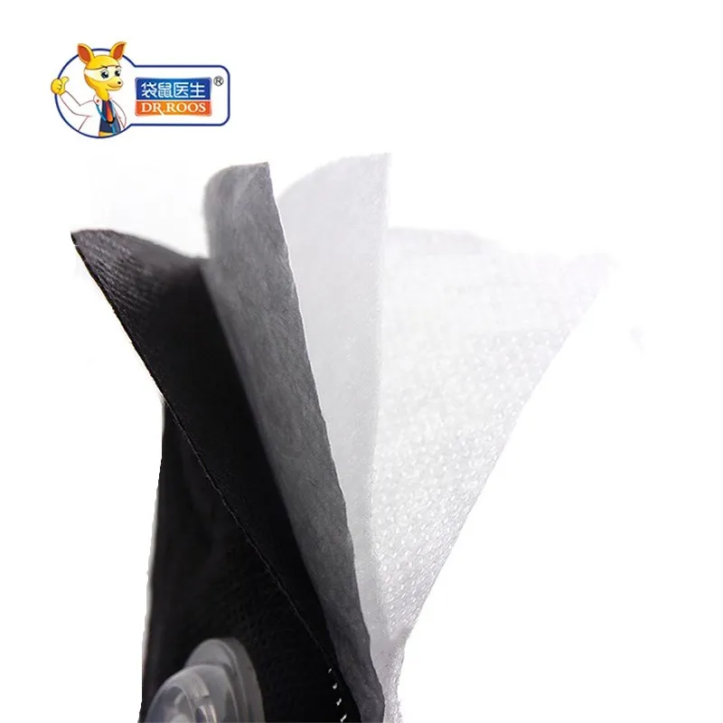 DR. ROOS 3 шт. PM2.5 анти-дымовая маска для рта конденсационный дыхательный клапан N95 фильтр респиратор нетканые ушные петли Анти-пыль маски для лица