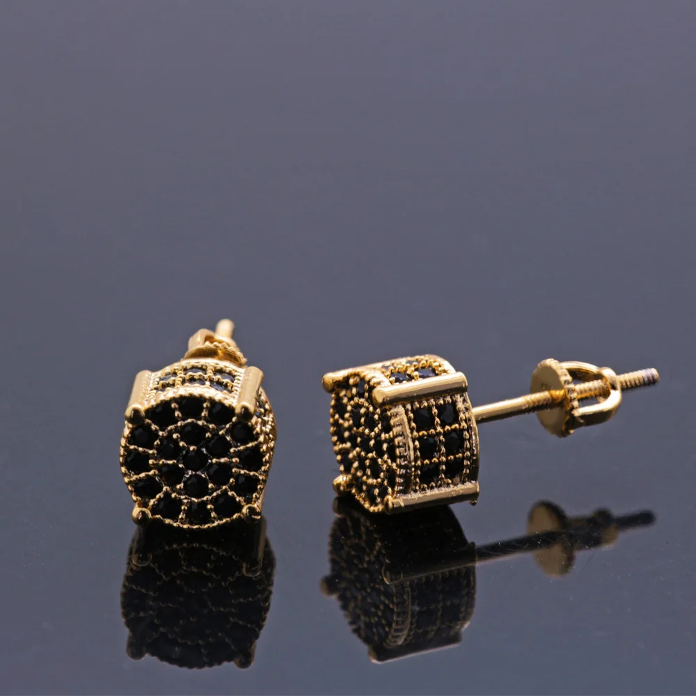 

Smelly Cat Europe and America Inlaid Zircon Crystal Earrings Hip Hop Jewelry Gift for Women!