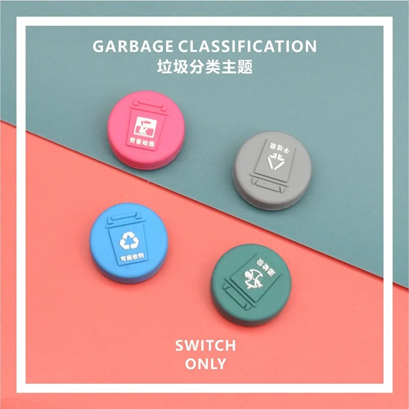

For Joy Con Silicone Joystick Thumb Stick Grip Cover Case Analog Caps For Nintend Switch Lite Environmentally Friendly