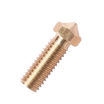 

10PCS Nozzles Lengthen Brass Extruder Nozzles 0.4mm for 3D Printer Parts 1.75mm Fits for 3D Printer Extruder.