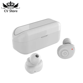 

Outmix TWS02 True Wireless Earbuds Stereo Sound Bluetooth 5.0 Earphones TWS with Charging Case Easy-Pairing Binaural Calls