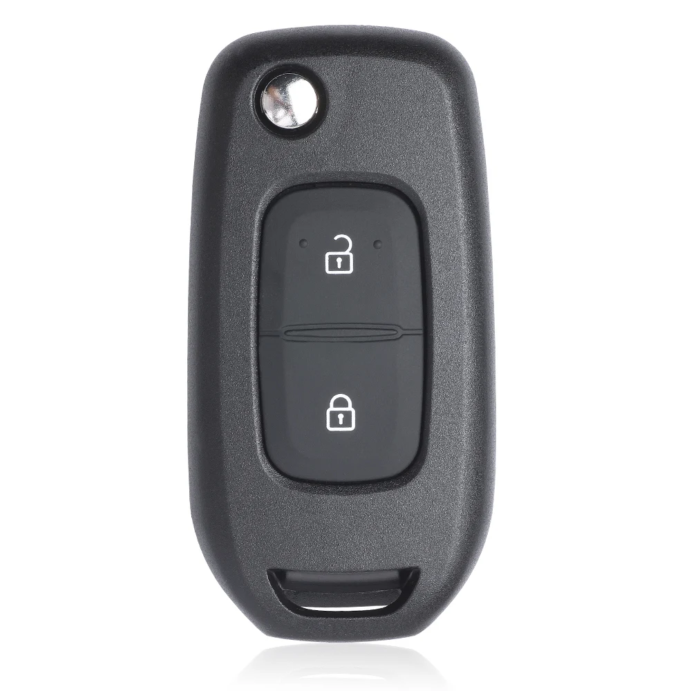 Jingyuqin Flip Remote Auto Schlüssel Shell 2 Taste Für Renault Dacia Logan  2 Logan II 2018 2019 2020 HU136te / HU56R/VA2/HU136 Fob Fall - AliExpress