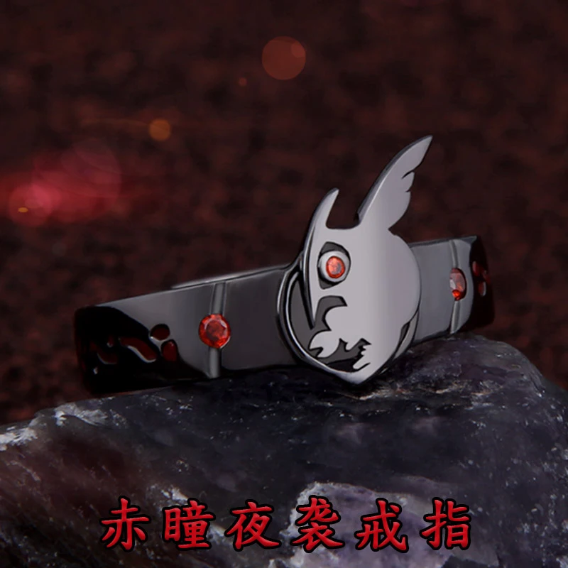 

Anime Night Raid Cosplay S925 Silver Ring Fashion Adjustable Finger Rings Fashion Jewelry Xmas Birthday Gift