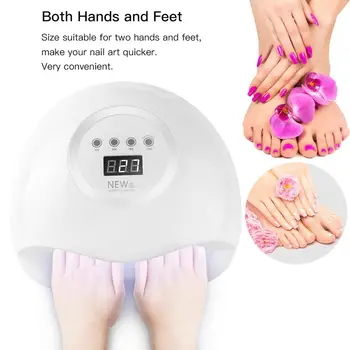 

72W UV Lamp Led High Power Nail Lamp For Nails All Gel Polish Dryer Nail Auto Sensor Sun Led Light Nail Art Manicure Tools