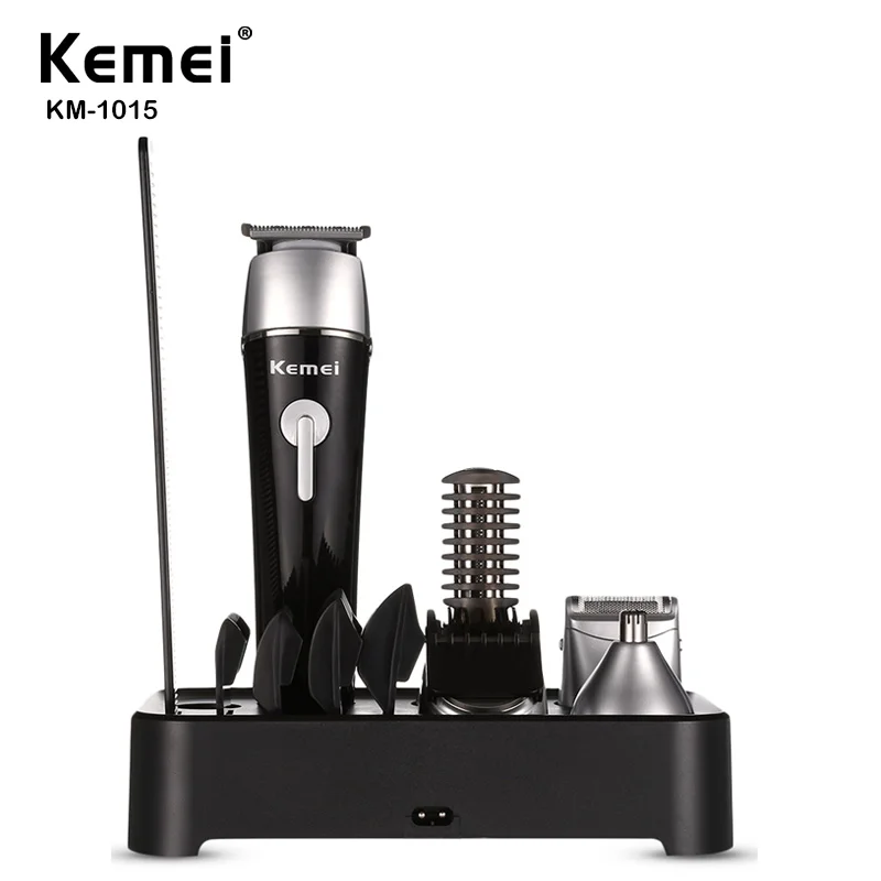 Kemei 5 In 1 Rechargeable Hair Trimmer Multifunction Nose Clipper Electric Shaver Cutter Cutting Razor Shaving Machine | Бытовая