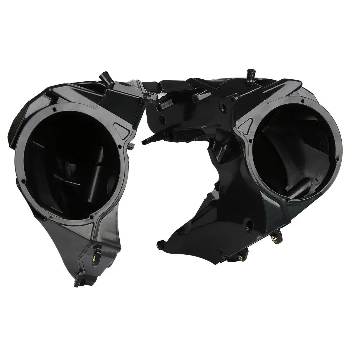 Motorcycle Inner Fairing Speaker Boxes Covers For Harley Touring Road