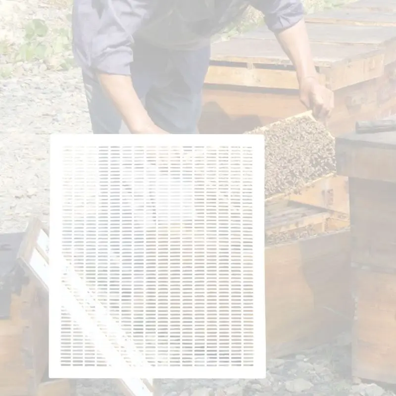 Инструмент для пчеловодства пчелиная королева исключается белая ловушка сетка быстрая кормушка для пчел скребок для пчелиного улья пластиковое оборудование инструмент