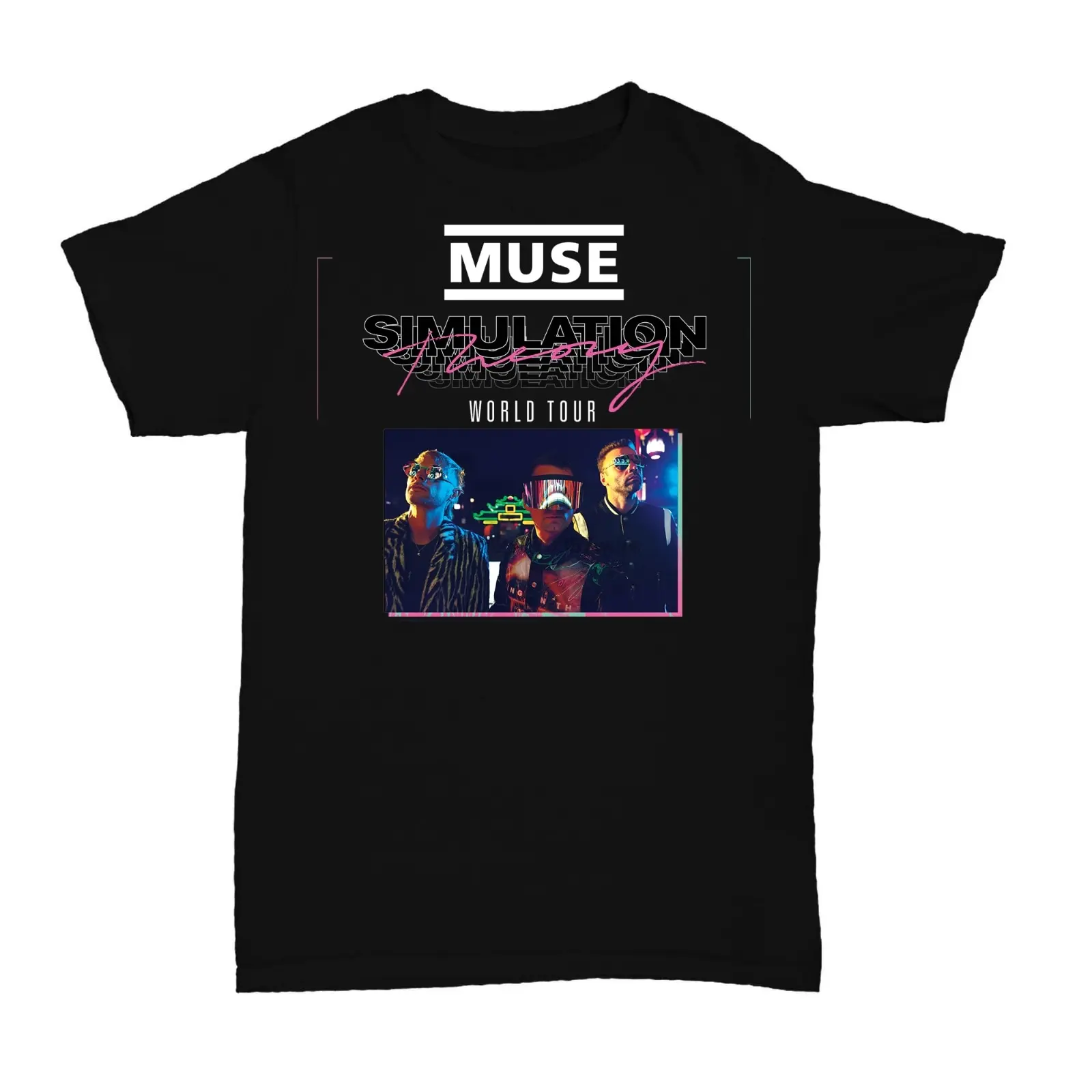 MUSE имитация мира тур футболка 2019 | Мужская одежда