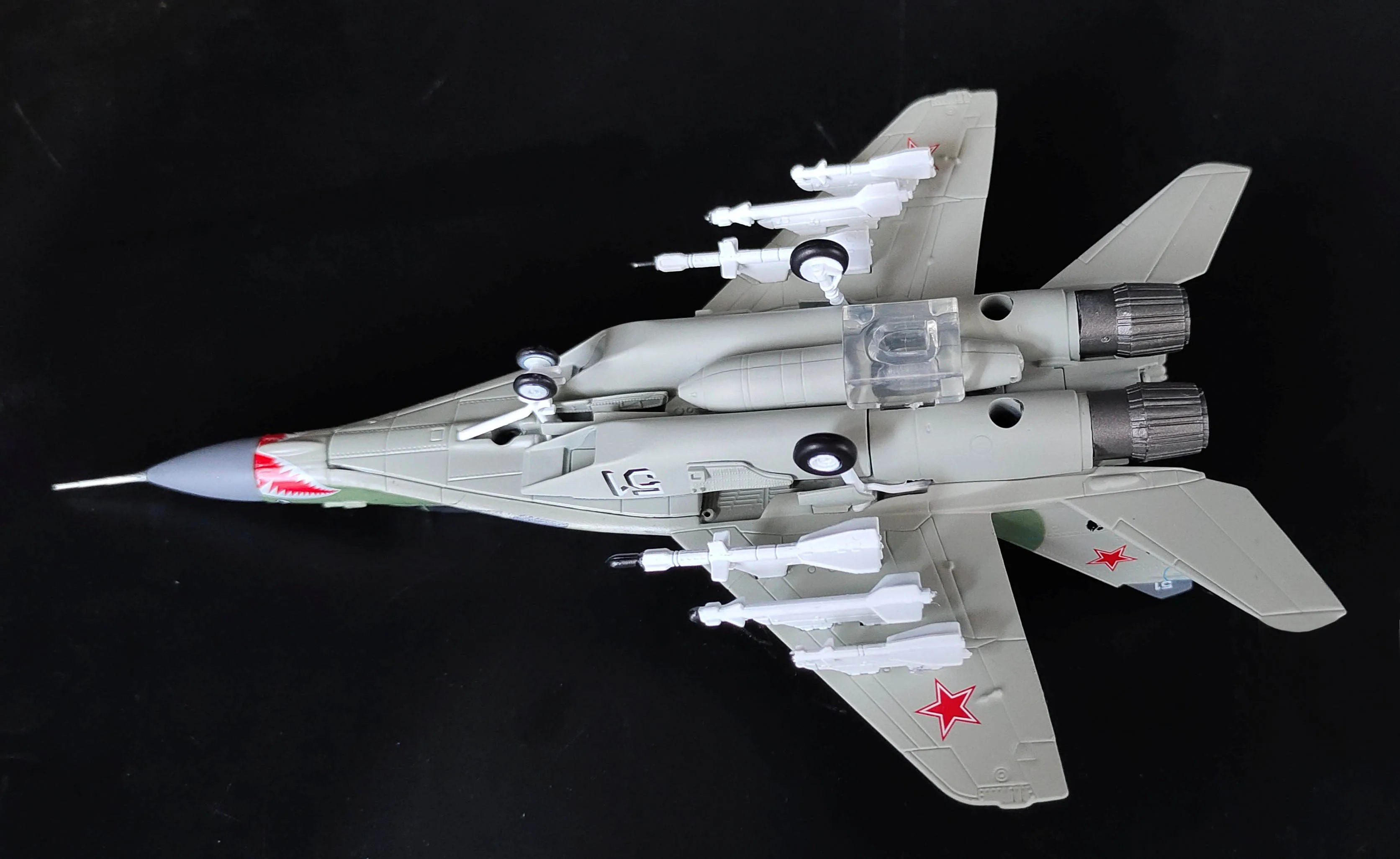 Специальное предложение 1/100 российский ВВС MIG 29 Fulcrum fighter коллекция моделей