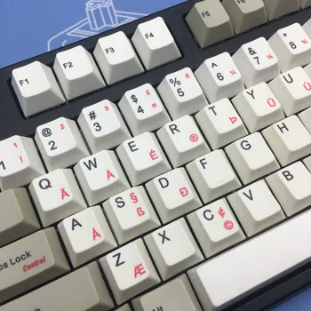 

Large full set of Sublimation keycaps Ireland Mercedes 9009 Mechanical Keyboard Dedicated Keycap PBT