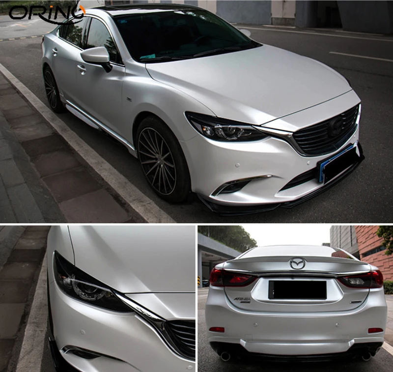 Pearl Ceramic Metallic White Vinyl Wrap Sticker-2