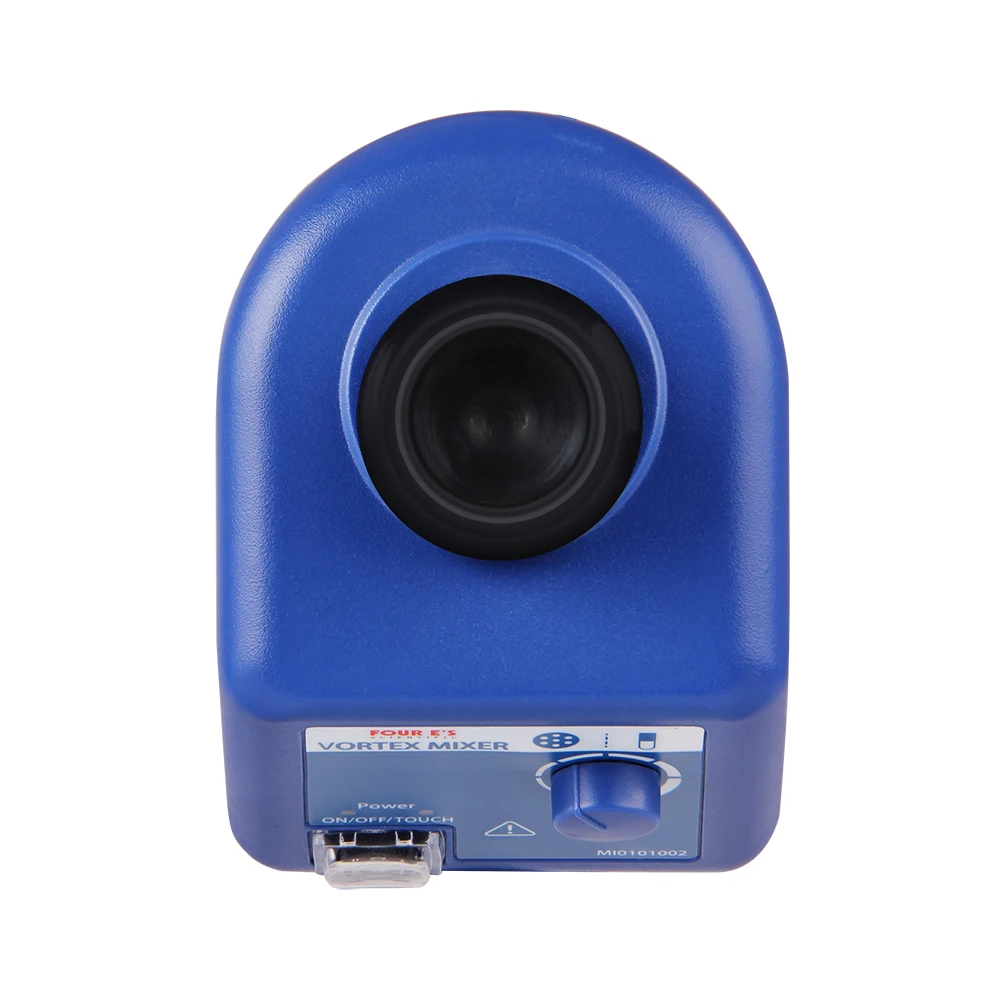 랩 보텍스 믹서 속도 0-3000rpm, 궤도 직경 6mm, 50/60Hz, 터치 및 연속 모드 믹스 50ml 용기 3 초 이내