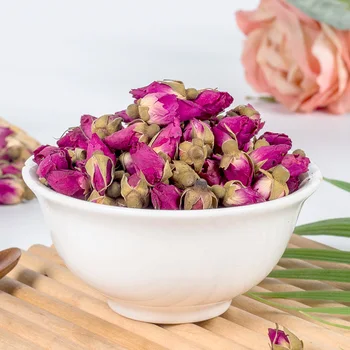 

Flower Tea Rose Tea Pingyin Rose Bud Bud Flower Bud Dry-brewed Tea Beauty and Beauty Tea 100g