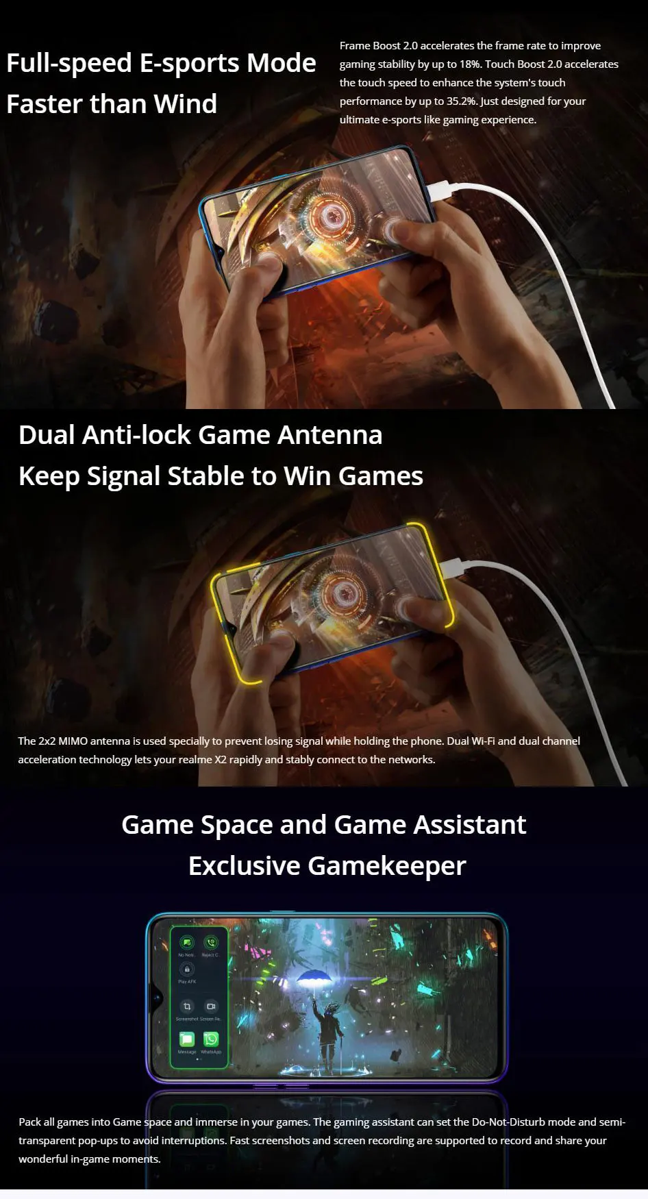 Мобильный телефон Realme X2, 8 ГБ, 128 ГБ, 64 мп, Восьмиядерный процессор Snapdragon 730G, 6,4 дюймов, NFC, 64 мп, четырехъядерный, фронтальная камера 32 МП, смартфон
