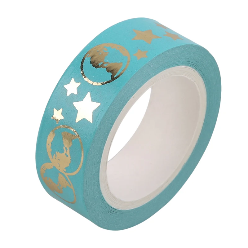 1pc Hart Folie Washi Tape Japanse Papier Kawaii Scrapbooking Gereedschap Afplakband Xmas Foto album DIY Decoratieve Tapes