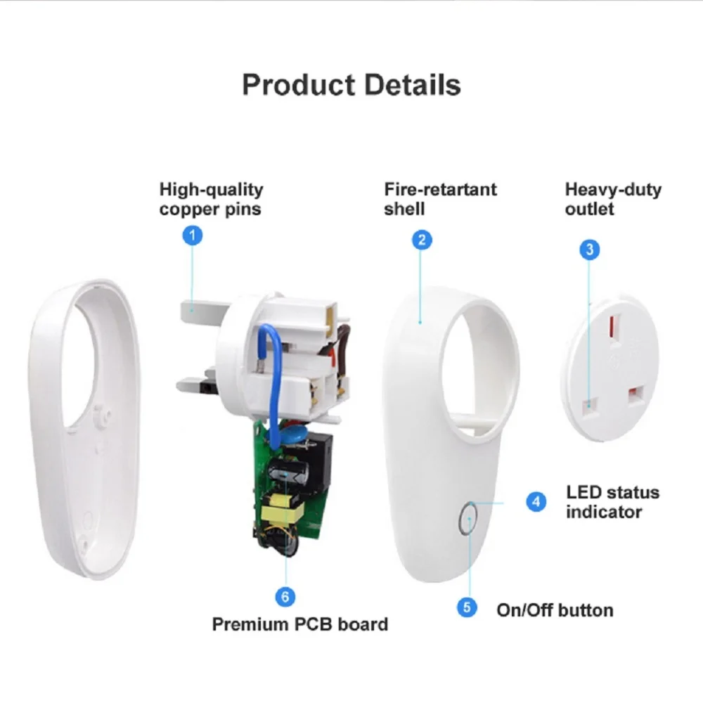 Интеллектуальный выключатель света SONOFF S26/мини Smart Plug EU E/EU
